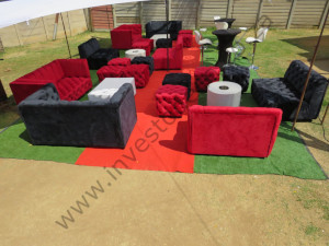 red & black velvet furniture 2
