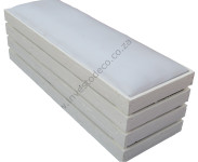 seater white pallet ottoman