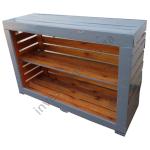 grey pallet bar counter